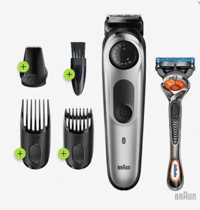 Супер пропозиція Braun тример для бороди стрижка бороды