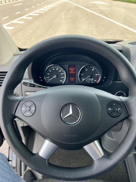 MERCEDES - BENZ Sprinter 519 MAXI | 3.0 2014 рік Спарка Пландека Прицеп двохосьовий штора