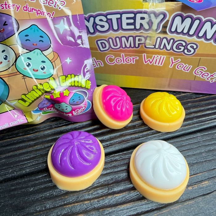 ‼️ТРЕНД‼️ Сквіш пельмень, іграшка-антистрес. Squishy dumpling. Мʼяка бао булочка. Тік ток.
