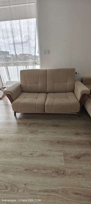 Zestaw wypoczynkowy sofa kanapa rozkładane