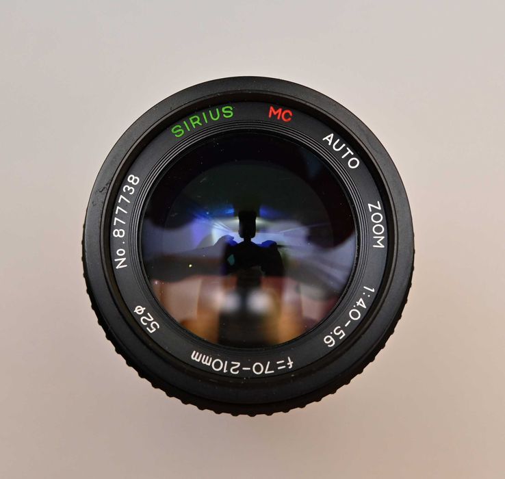 Sirius MC auto zoom 70-210 mm macro Minolta MD