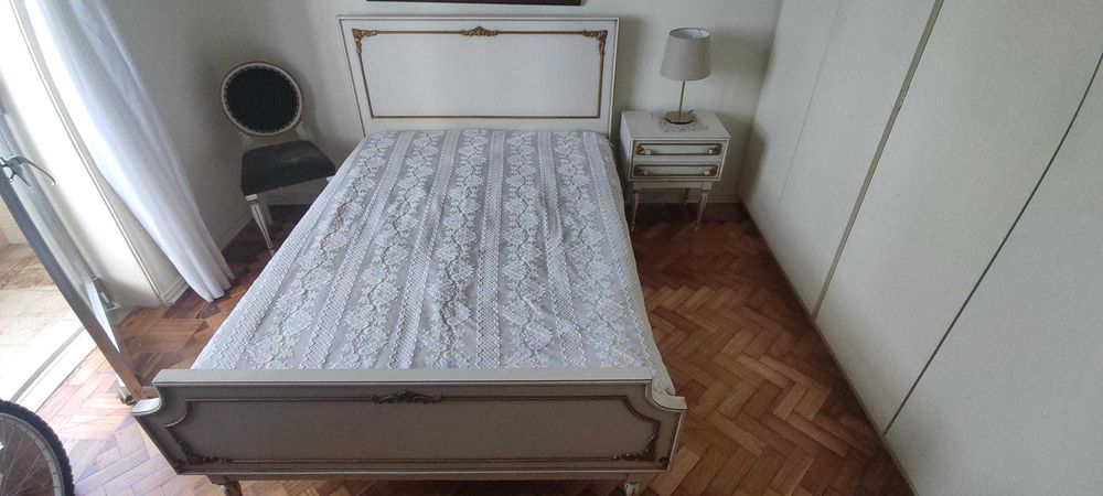 Cama de Casal + Cómoda + colchão