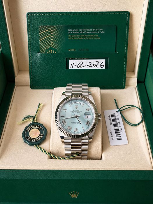 Rolex Day‑Date Blue dial, (Frankenwatch)