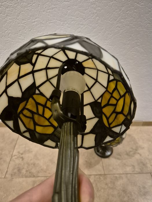 2 Pięknie lampy witrażowe Tiffany