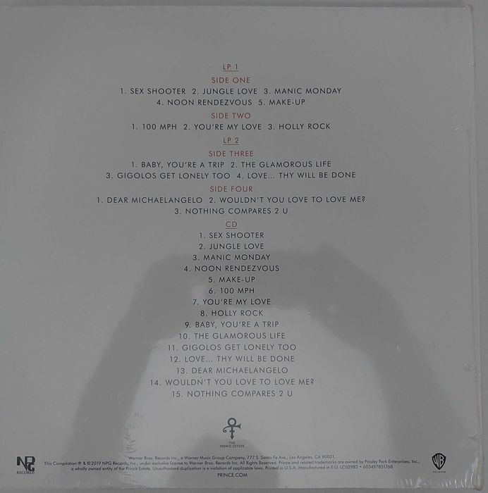 Prince - Originals 2LP (purple) + CD