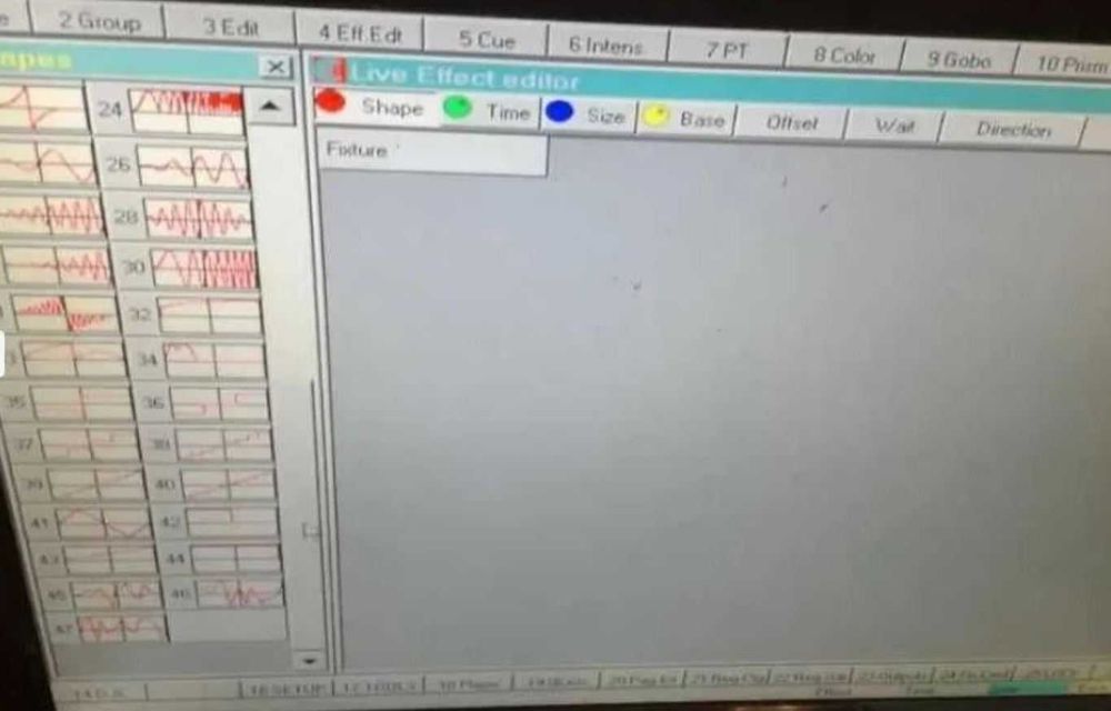 SGM REGIA 2048 OPERA - stół oświetleniowy kontroler sterownik DMX case
