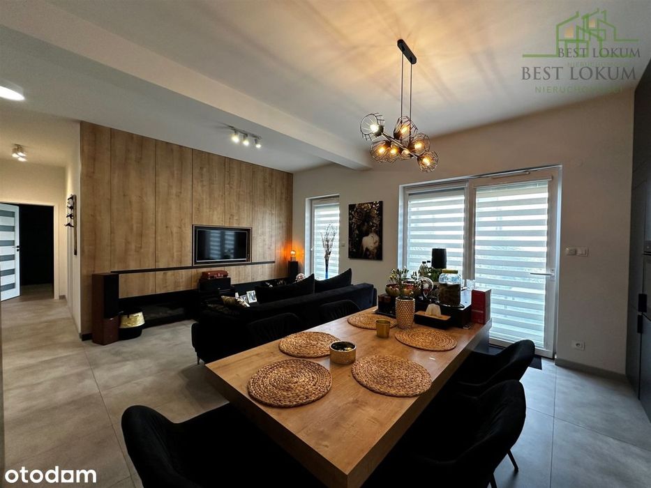 Nowoczesny apartament z ogrodem garażem Baranówek