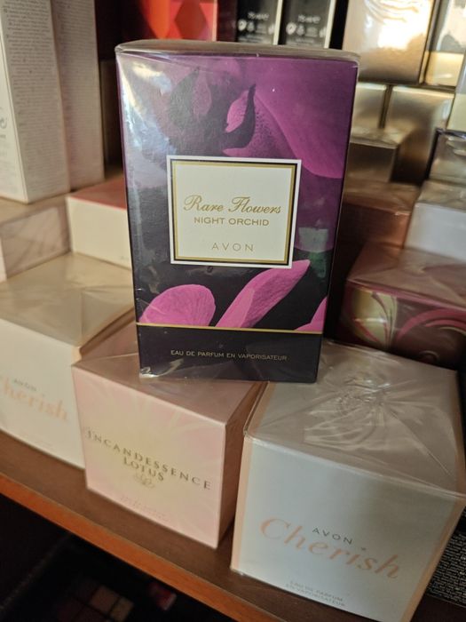 Body Lotion Perfume Rare Flowers Night Orchid Avon AVON Rare