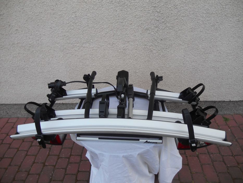 Bagażnik Rowerowy na hak TRZY ROWERY 65kg. Jak Nowy Uchylny