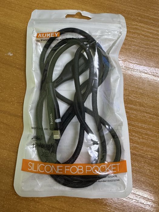 USB кабель Hoco Lightning Black