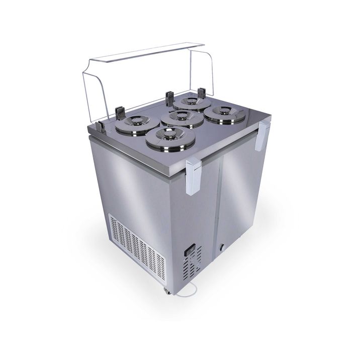 Profesjonalne Konserwatory do lodów 5+2 | Kuweciarka | Witryna | FVAT