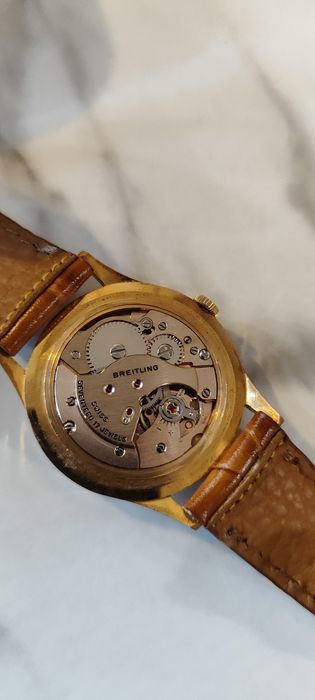Breitling złoty stan jak nowy,