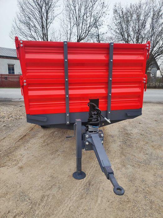 PRZYCZEPA ROLNICZA 3t jednoosiowa euro-masz WYWROTKA