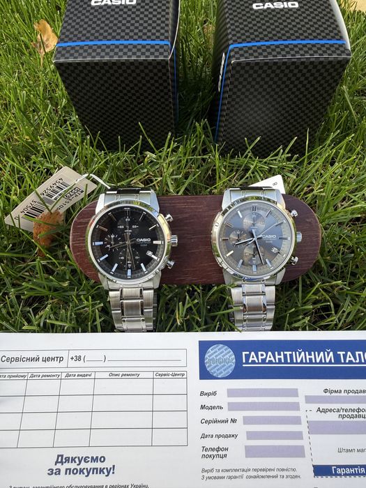 Офіційний Новий годинник Casio mtp-E510d  гарантія 2 роки касіо