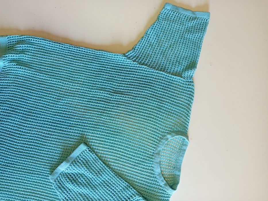 Camisola malha rede