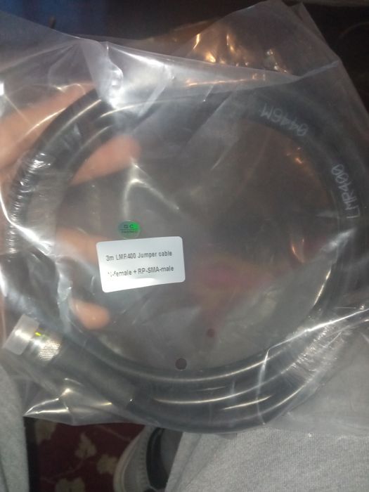 Cabo LMR 400 3metros, para Helium