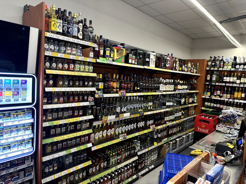 regał sklepowy na alkohol wysokiej klasy VAN KEULEN