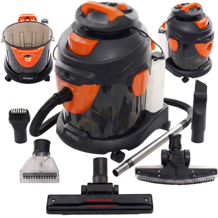 Odkurzacz Piorący Do Prania Tapicerki Dywanów Samochodowych MOCNY 4w1