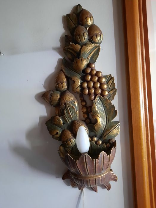 Aplique de parede decorativo -56 cm