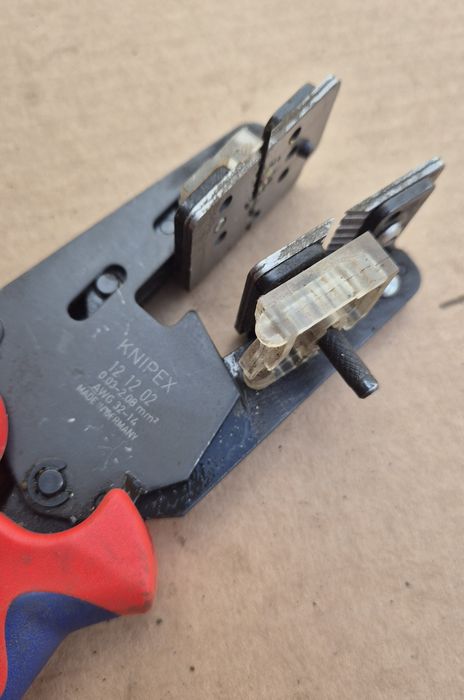 Ściągacz izolacji Knipex 121202 AWG32-14 0.03-2.08mm² NOWE