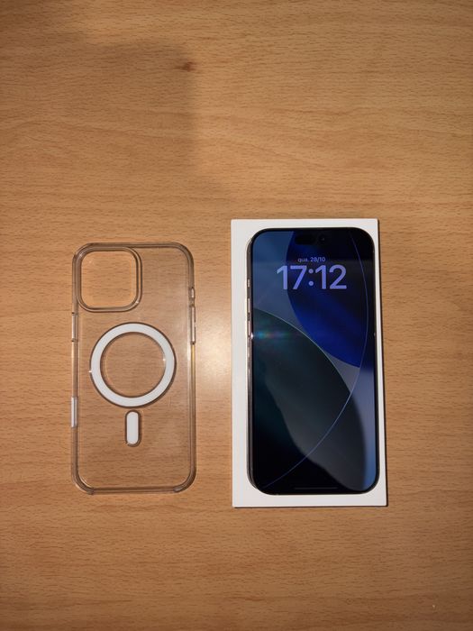 iPhone 16 Pro Max 256GB Titânio | 94% Bateria | Capa Apple MagSafe Oferta