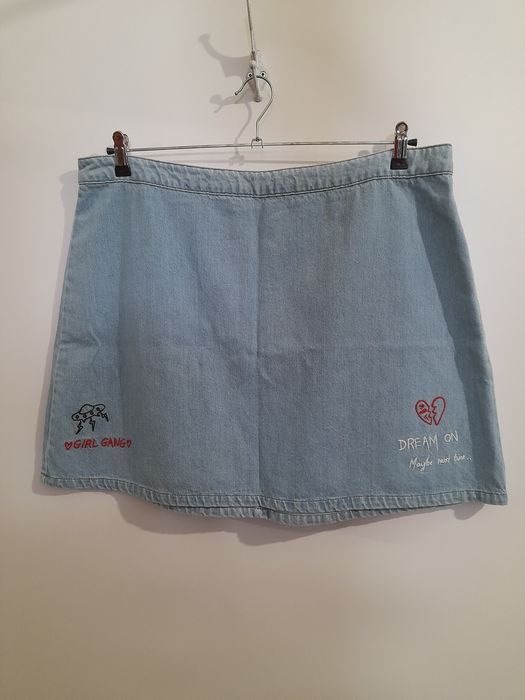 Denim Co Primark нова бавовняна джинсова міні-спідниця