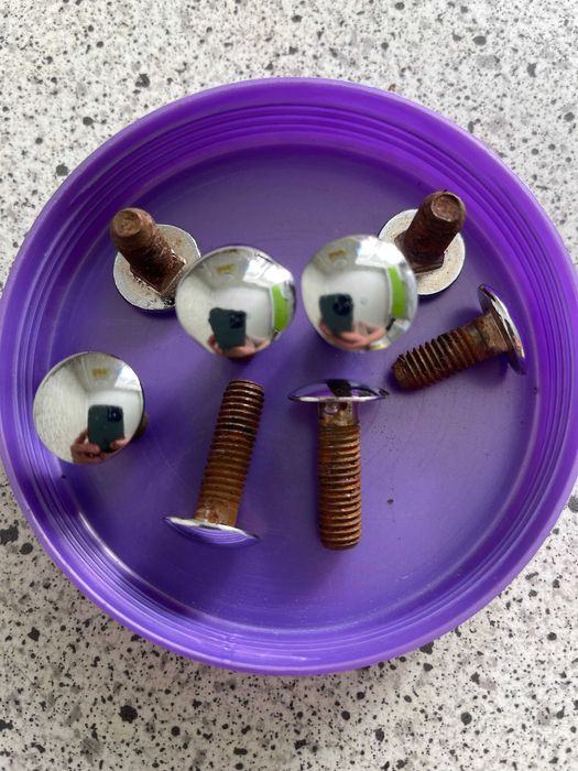 хром болты бампер ваз 2107 новые