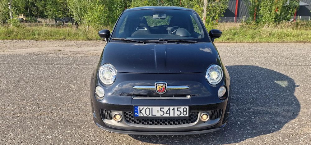 Fiat 500 ABARTH 1.4 T-jet 160KM bi xenon klimatronik virtual licznik godny uwag