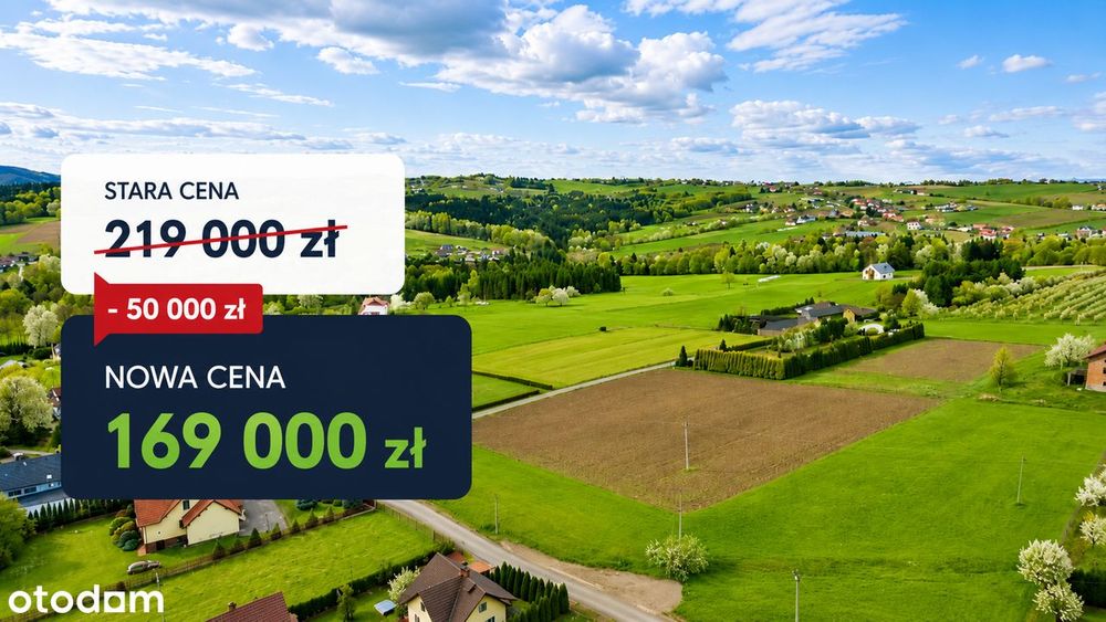 Działka budowlana - LIBRANTOWA - Nowa Cena!
