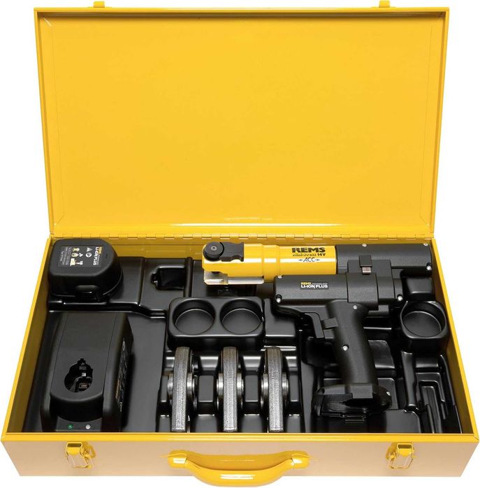 Zaciskarka REMS Mini-Press ACC Basic-Pack zestaw szczęki, kamienie U16-20-25-32 nowa FS/paragon