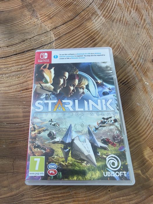 Gra Nintendo switch Starlink PL duży zestaw statków, uzbrojenia, pilot