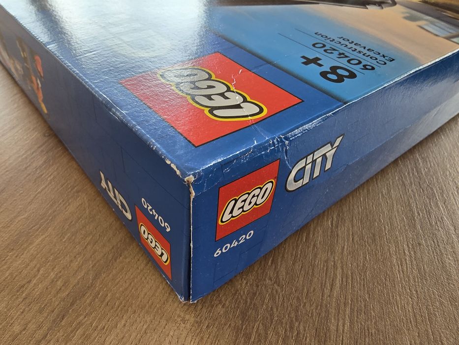 Lego 60420 koparka gąsienicowa