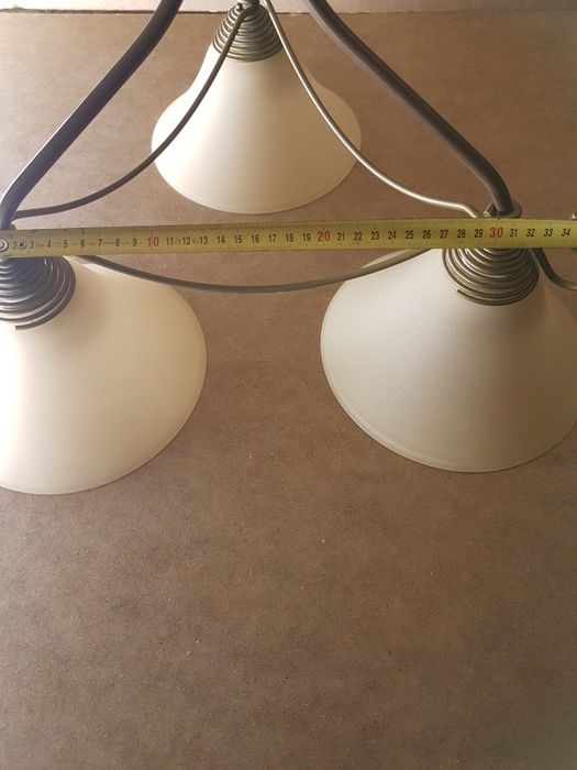 Zestaw 3 lamp - sufitowa, stojąca 150cm, mała nocna