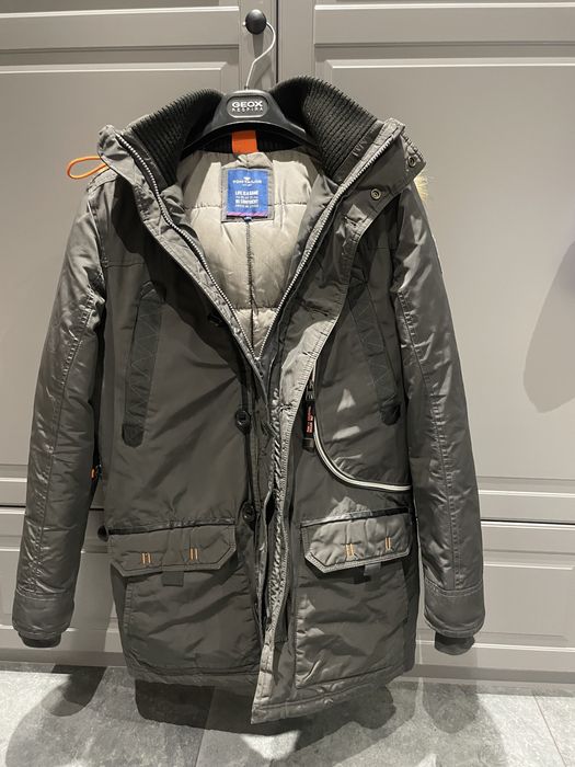 Tom Tailor kurtka zimowa S meska grafitowa