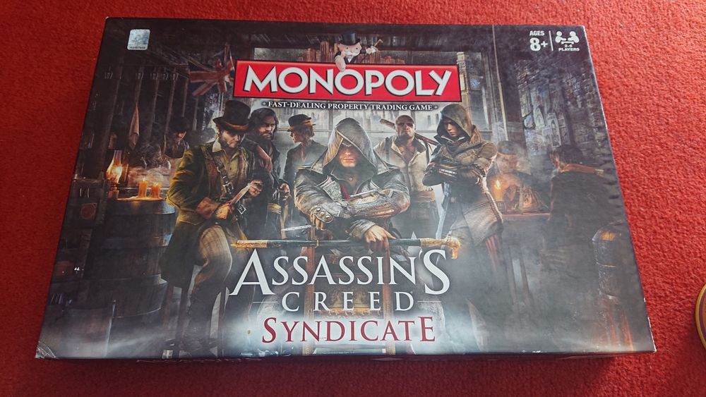 Monopoly monopol assassin's Creed gra planszowa