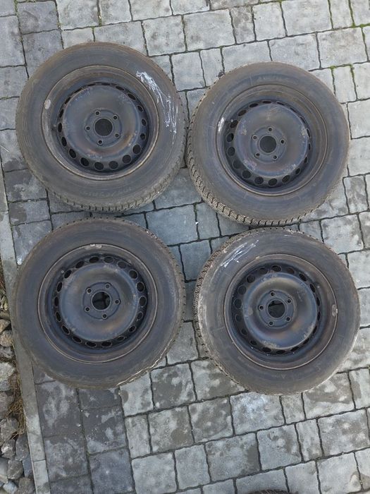 Комплект Диски,  Резина, Ковпаки Меган 3  195/65 R15