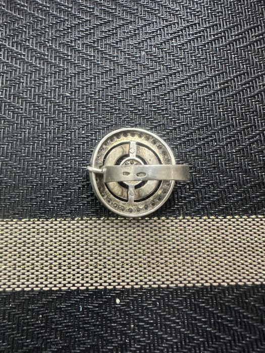 Серебраное кольцо Булгари