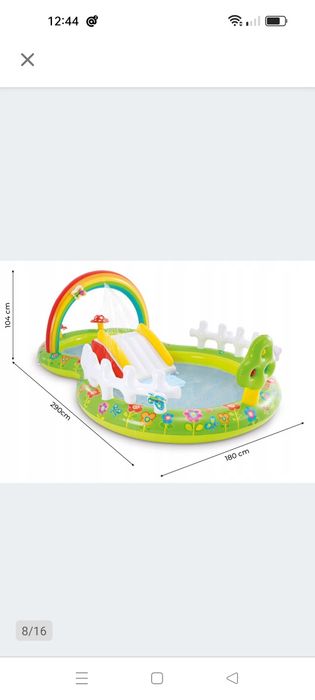 Basen plac zabaw używany