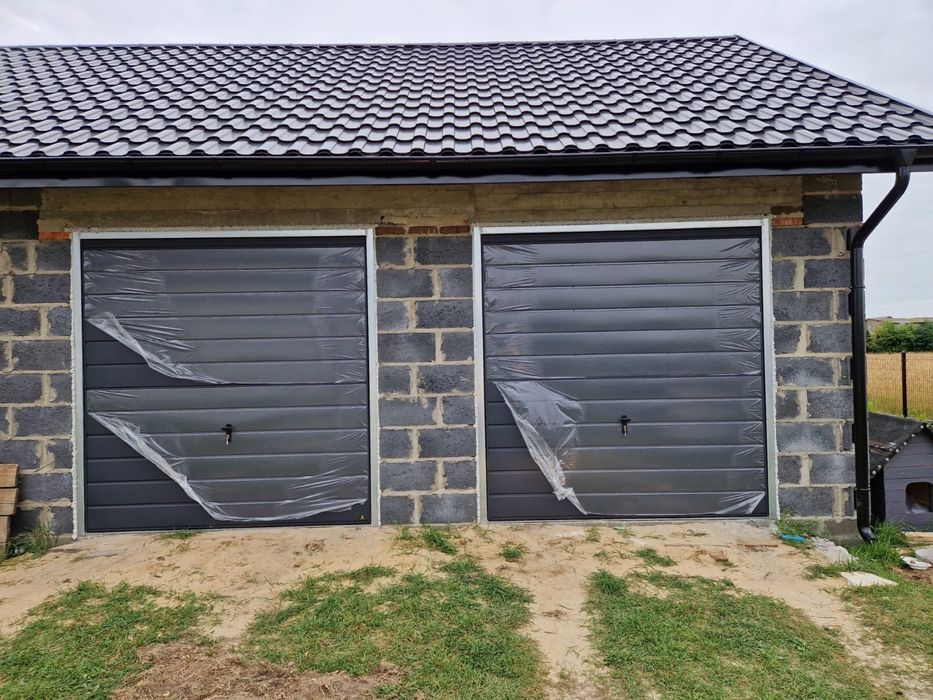 Bramy Garażowe uchylne/ dwuskrzydłowe/ drzwi stalowe  PRODUCENT!