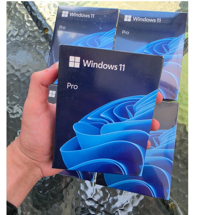 Фізична Windows 11 Pro BOX USB HAV-00195 українська • фізична коробка, флешка, ключ • ліцензія FPP Retail OEM MAK ключ Віндовс 11 Про Виндовс 11 Про