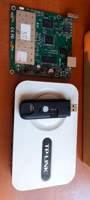 Modem router antena internetu zestaw