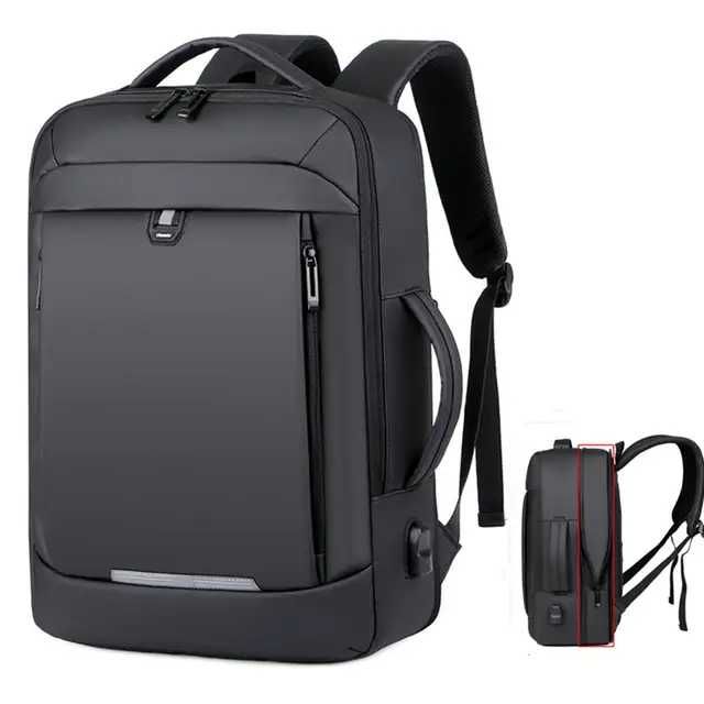 Рюкзак Norden 1864 Чорний Міський Чоловічий Ручна поклажа в літак