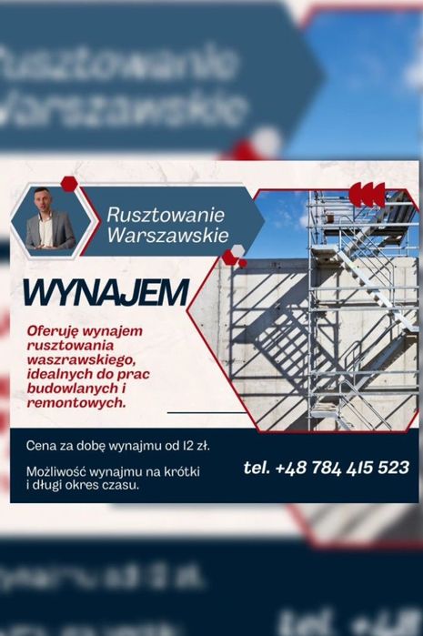 Wynajem rusztowania