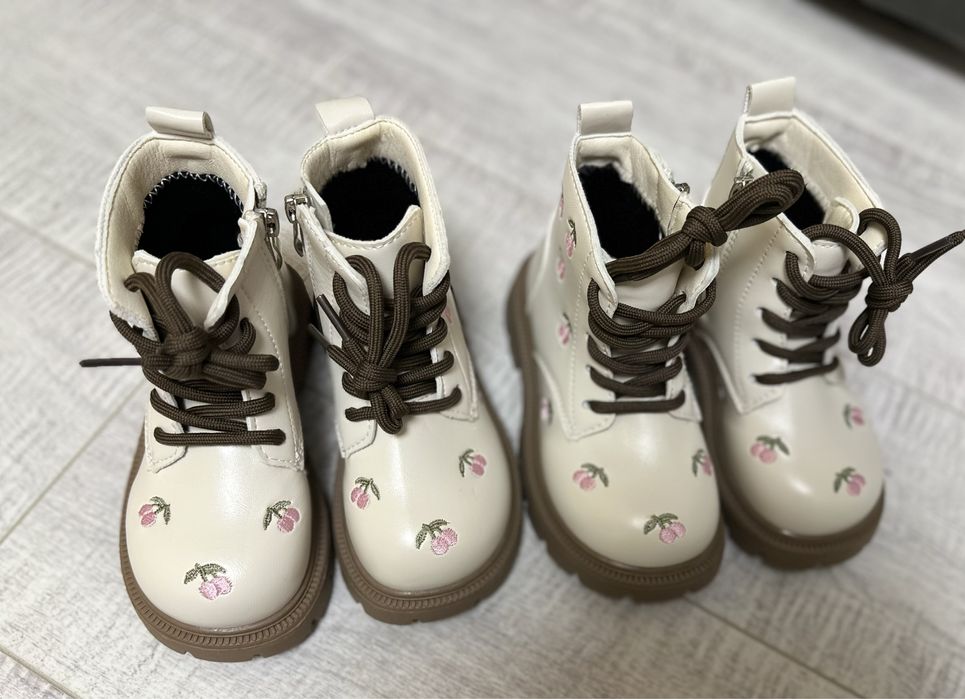 Чоботи демісезонні,ботинки для девочки,ботинки 27(16см)