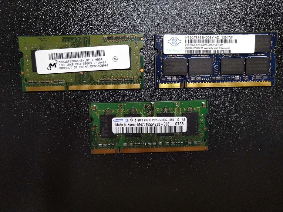 Laptop RAM Modules64741248149121120