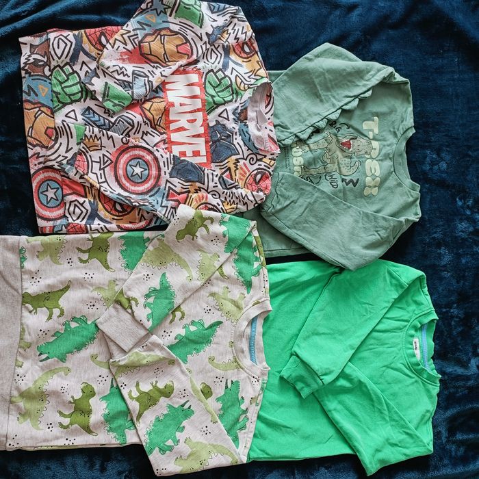 Zestaw bluz dla chłopca rozmiar 122