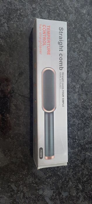 Prostownica do włosów szczotka prostująca