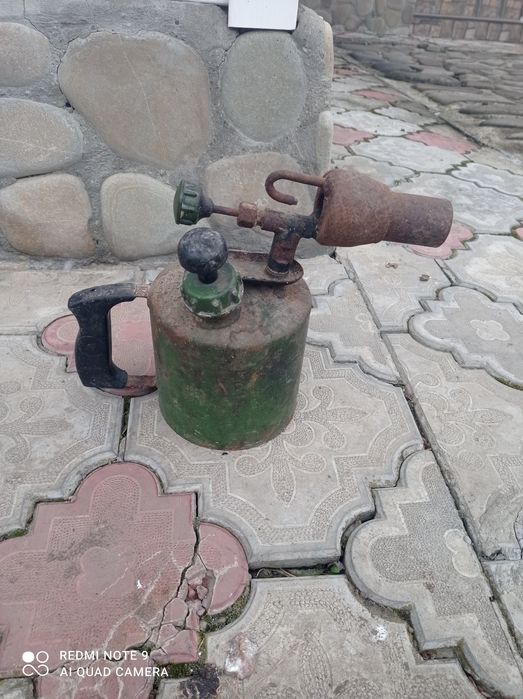 Паяльна лампа ссср бензинова