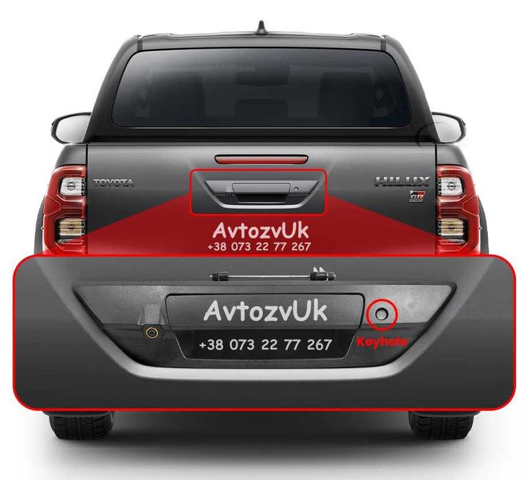 Видеокамера Toyota TUNDRA TACOMA HILUX Тундра Хилюкс камера ручка