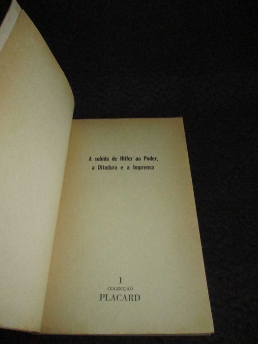 Livro A Subida de Hitler ao Poder Alfred Grosser Mário Cesariny